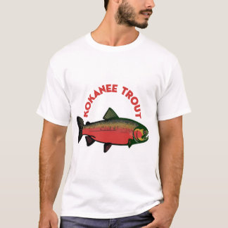 Kokanee Trout Fishing Angler Gift T-shirt