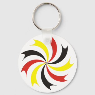 Kokarde cockade Duitsland Sleutelhanger