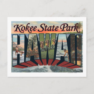 Kokee State Park, Hawaii - Large Letter Scenes Briefkaart