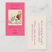 koken, 50 jaar visitekaartje (Voorkant / Achterkant)