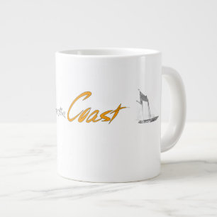 Koken aan de kust   Koffie-Mok Extra Grote Beker