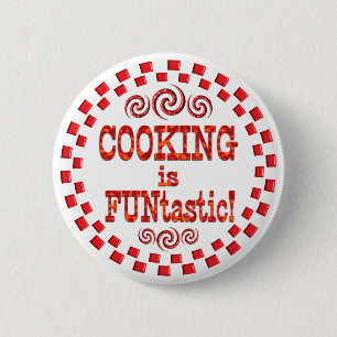 Koken is FUNtastic Ronde Button 5,7 Cm