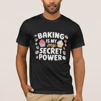 Koken Is Mijn Favoriete Hobby Culinaire Typografie T-shirt