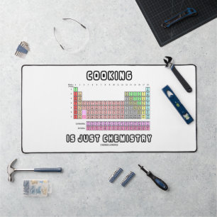 Koken is slechts een chemisch periodiek Humor Bureaumat