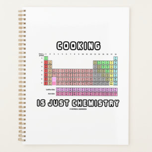 Koken is slechts een chemisch periodiek Humor Planner