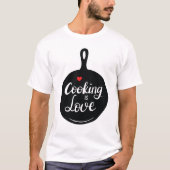 Koken Liefde Aangepaste T-shirt (Voorkant)