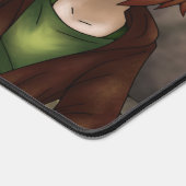 Koken met dinosaurussen bureaumat (Hoek)