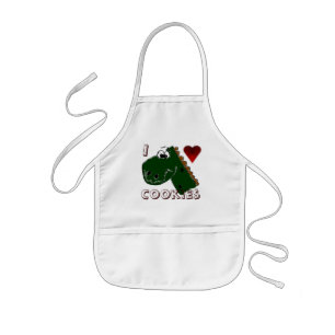 Koken met dinosaurussen kinder schort