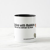 Koken met konijnen - Mok (Midden)