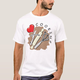 Koken met liefde t-shirt