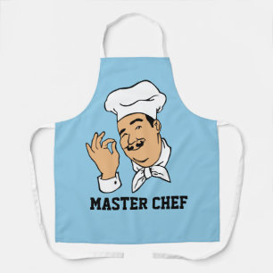 KOKEN MET MASTER CHEF VADER Heren schort