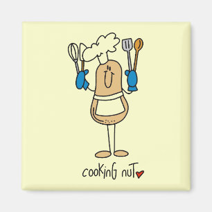 Koken Nut Tshirts en Gifts Magneet