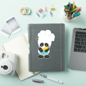 Koken Panda, Bokend Panda, Schort, Rolling Pin Sticker (iPad Cover)