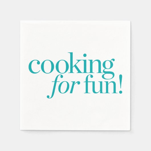 Koken voor snoep servet (Voorkant)