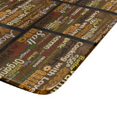 Koken WordArt Snijplank (Hoek)