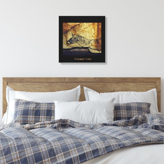 kokerpaard canvas afdruk (Insitu (Slaapkamer))