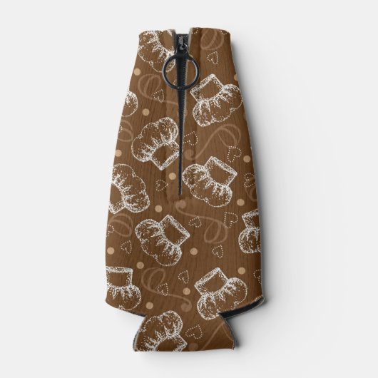 Kokerpatroon met chef-pet flesjeskoeler (Achterkant)