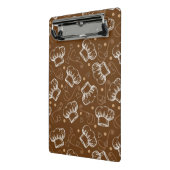 Kokerpatroon met chef-pet mini klembord (Angled2)