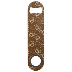 Kokerpatroon met chef-pet speed flessenopener