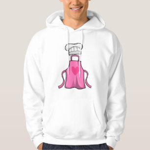 Kokerpron en pet voor het koken met hart hoodie