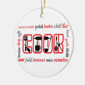 Kokervoorwaarden Keramisch Ornament (Links)