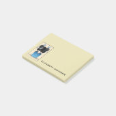 Kokeshi Doll Dressed In Blue Post-it® Notes (Schuin)