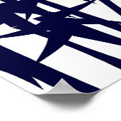 Kokeshi doll en bamboe poster (Hoek)