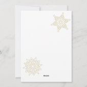 Kokeshi Doll Joyeuse carte de Noël (Dos)