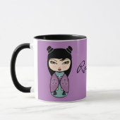 Kokeshi Doll Mug (Gauche)