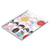 Kokeshi Dolls Notitieboek (Linkerzijde)