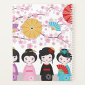 Kokeshi Dolls Planner (Achterkant)