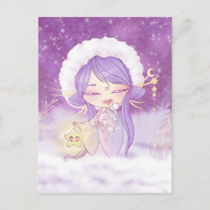 Kokeshi Etoile Briefkaart