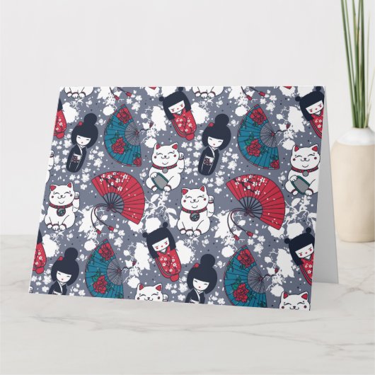 Kokeshi Kaart (Voorkant)