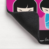 Kokeshi mousepad muismat (Hoek)