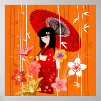 Kokeshi Pop Zen Tuin