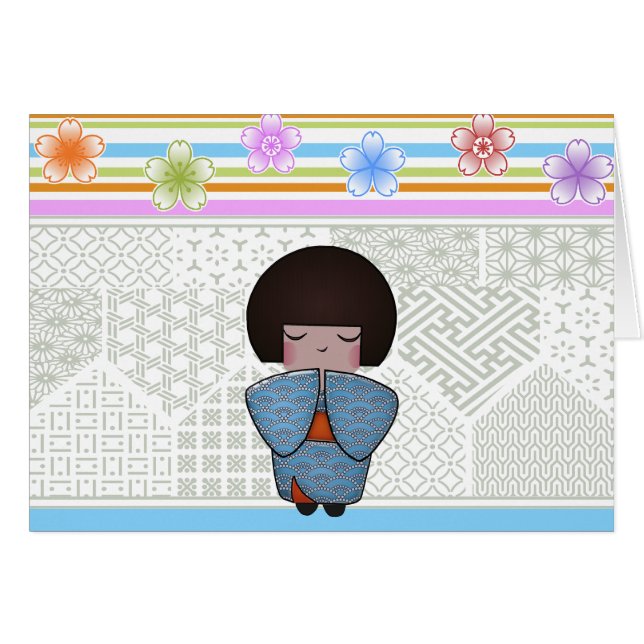 kokeshi seigai (Voorkant Horizontaal)