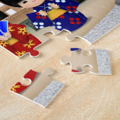 Kokeshi Teahouse Legpuzzel (Zijkant)