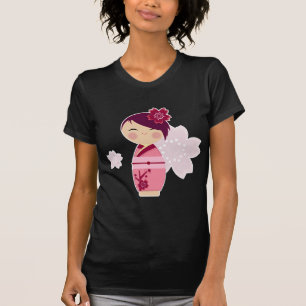 Kokeshi wSakura T-shirt