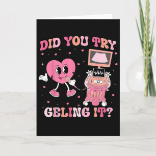 Kokette Boog Sonograaf Valentijn heb je Gel geprob Kaart