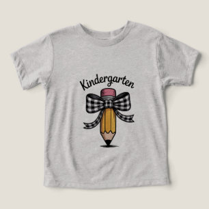 Kokette potlood boog kleuterleidster school