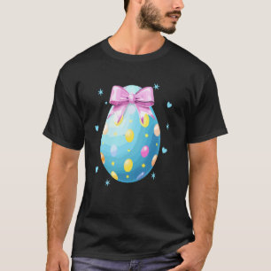 Kokette Roze Bloemboog Kokette Paashaas Chr T-shirt