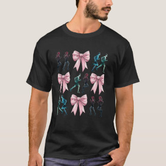 Kokette strik hardloop hardloper marathon roze Moe T-shirt