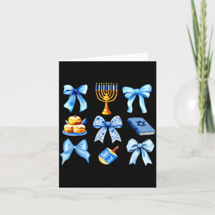 Kokette strik Joodse feestdag Chanukah Hanukkah Me Kaart