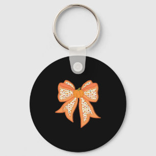 Kokette strik pompoen thanksgiving herfst vallei Y Sleutelhanger