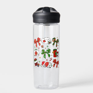 Kokette strik verpleegster Kerst verpleging Pretti Waterfles