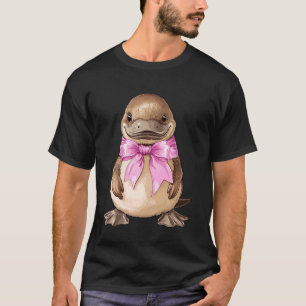 Kokette Strik Vogelbekdier Meisje Moeder Moederdag T-shirt