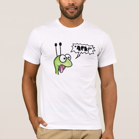 kokhalsbug t-shirt (Voorkant)