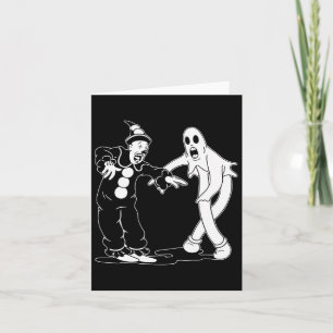 Koko de clown en de geest dansen kaart