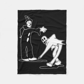 Koko De Clown Spook Magische Dans Fleece Deken