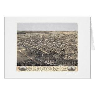 Kokomo, DANS la carte panoramique - 1868